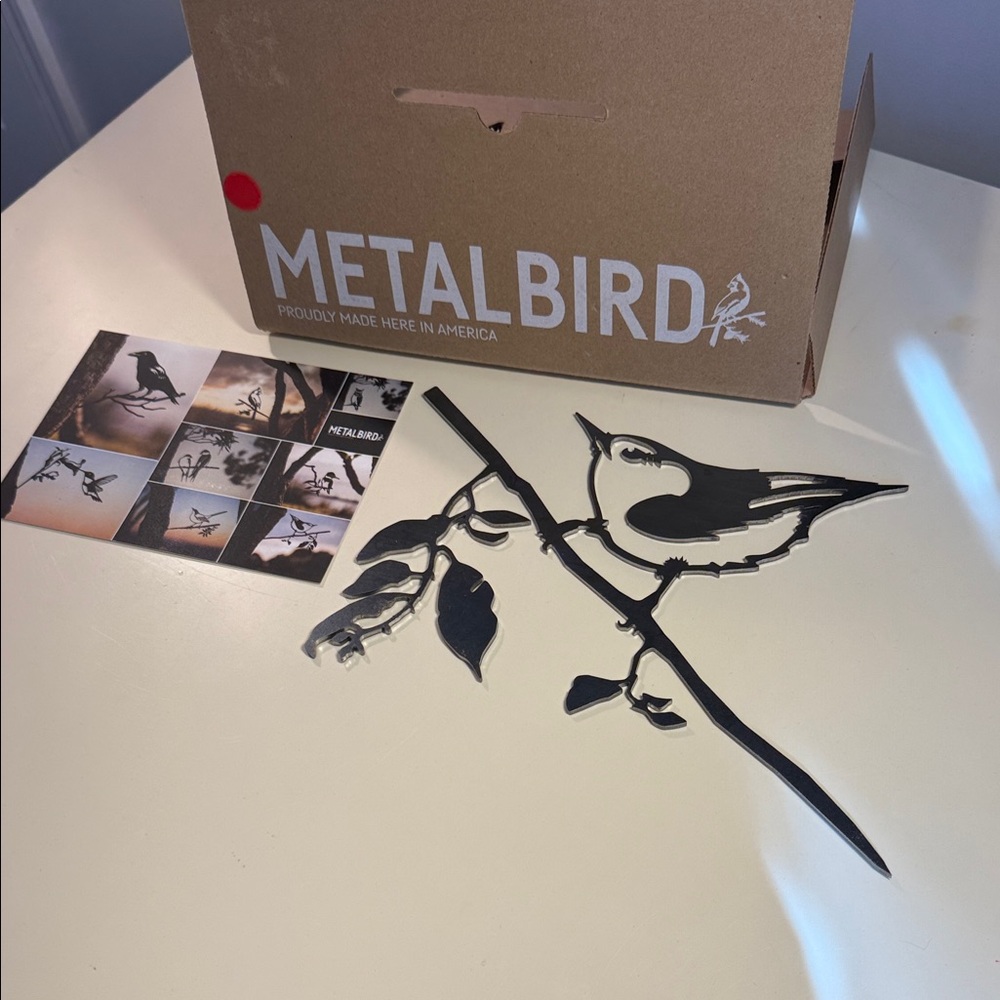 METABIRD TREE ART NUTHATCH
Made in the USA!
